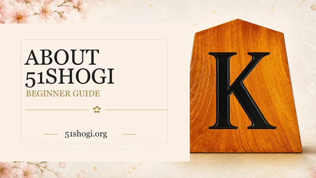 Traditional five-sided shogi King piece on a wooden board